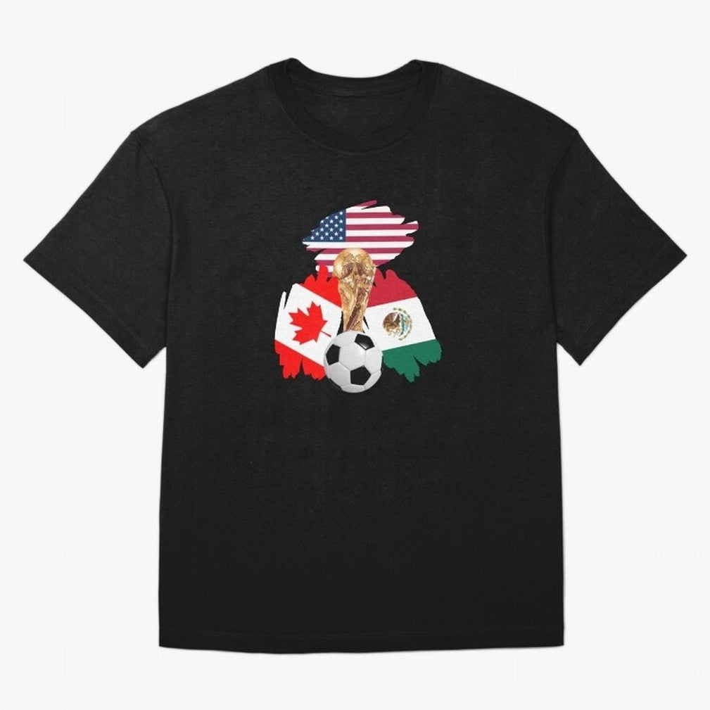 Countries of World Cup Classic T-Shirt Live the Energy of Global Football Passion for FIFA World Cup 2026 USA Canada Mexico, Filled with CR7 and Messi, France and Portugal, Worldwide Fan Energy, Dramatic Goals, Stadium Lights and Championship
