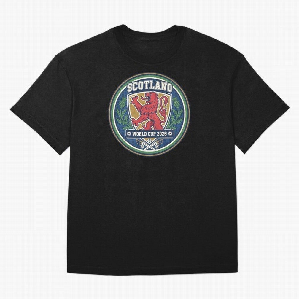 Tartan Army Football Fan - Gift for Soccer Lover Classic T-Shirt Celebrate the Biggest Stage of the FIFA World Cup 2026 Group Stage Journey through Neymar, Haaland and Cristiano Ronaldo Highlights, England Pride, Match Day Excitement, Supporter