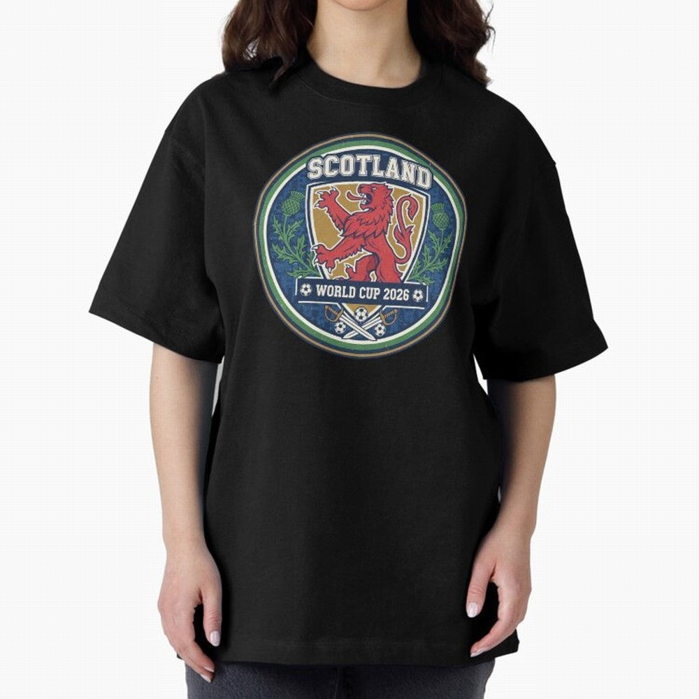 Tartan Army Football Fan - Gift for Soccer Lover Classic T-Shirt Celebrate the Biggest Stage of the FIFA World Cup 2026 Group Stage Journey through Neymar, Haaland and Cristiano Ronaldo Highlights, England Pride, Match Day Excitement, Supporter