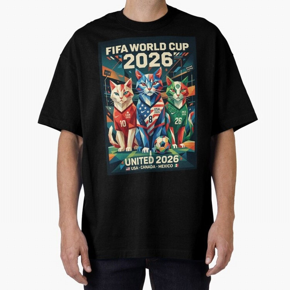 The Cats Football World Cup Classic T-Shirt Stand Proud for FIFA World Cup 2026 USA Canada Mexico for Fans of Neymar, Haaland and Cristiano Ronaldo and Germany, Bringing Game Day Rituals, Football Legends, Country Pride and the Road to the Final;