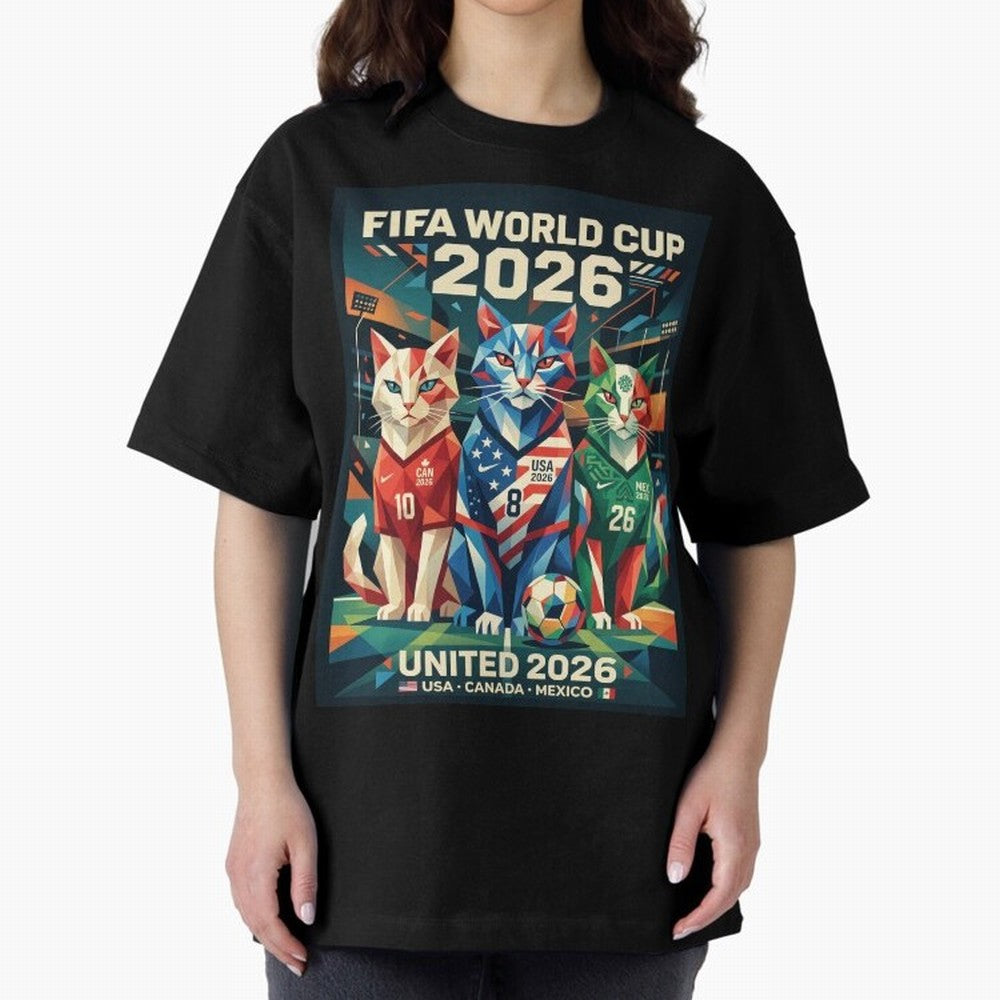 The Cats Football World Cup Classic T-Shirt Stand Proud for FIFA World Cup 2026 USA Canada Mexico for Fans of Neymar, Haaland and Cristiano Ronaldo and Germany, Bringing Game Day Rituals, Football Legends, Country Pride and the Road to the Final;