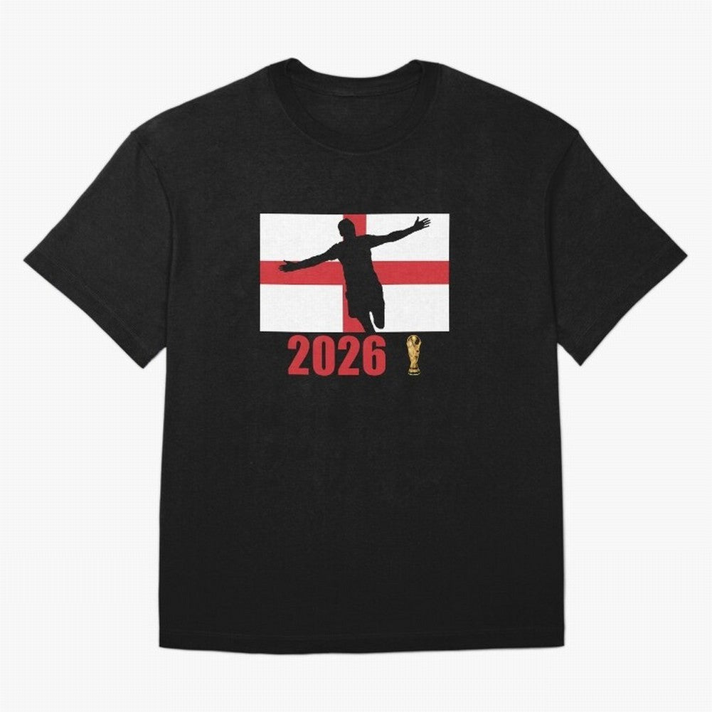 England World Cup 2026 T-Shirt_84815873 Classic T-Shirt Share the Excitement of the FIFA World Cup 2026 Journey through CR7 and Messi Highlights, Germany Pride, Vintage Soccer Flavor, Modern Football Stars, National Flags and Final Night Emotion;