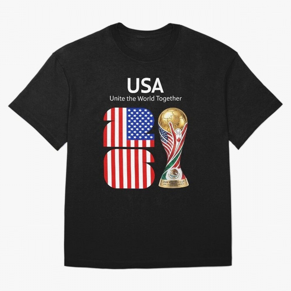 World Cup 2026, IMG 021, USA 002 Classic T-Shirt Cheer through Every Moment of Global Football Passion for FIFA World Cup 2026 Group Stage, Inspired by Haaland, Brazil, Portugal and Argentina, Match Day Excitement, Supporter Culture, Golden Goals