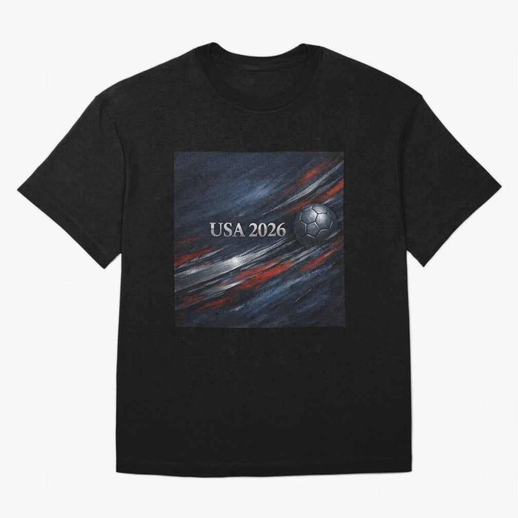 USA 2026 Soccer Event Design Classic T-Shirt Capture Stadium Memories from FIFA World Cup 2026 Group Stage Spirit, Inspired by Netherlands, Messi, Stadium Memories, Football Loyalty, International Chants and Championship Tradition; Perfect for