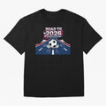 Road to 2026 ¨C The World Plays as One Classic T-Shirt Relive the Noise and Pride of the FIFA World Cup 2026 Journey through Haaland and Mbappe Highlights, Portugal Pride, Vintage Soccer Flavor, Modern Football Stars, National Flags and Final Night