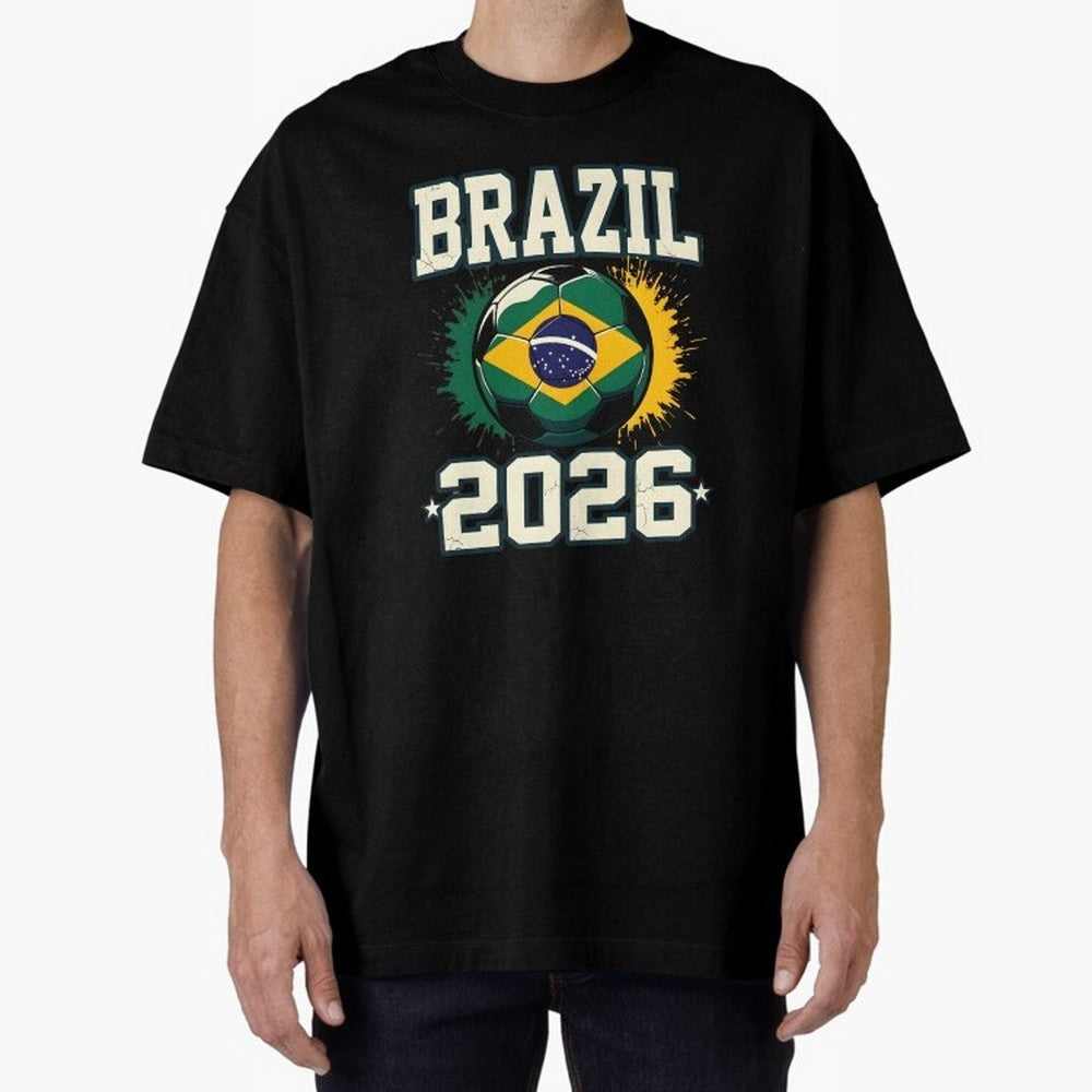 Brazil Soccer Football 2026 Classic T-Shirt Elevate FIFA World Cup 2026 for Fans of Haaland and Portugal, Bringing Retro Football Energy, Iconic Rivalries, Trophy Chase Drama and Stadium Atmosphere; Built for Supporters Chasing Trophy Dreams, Final