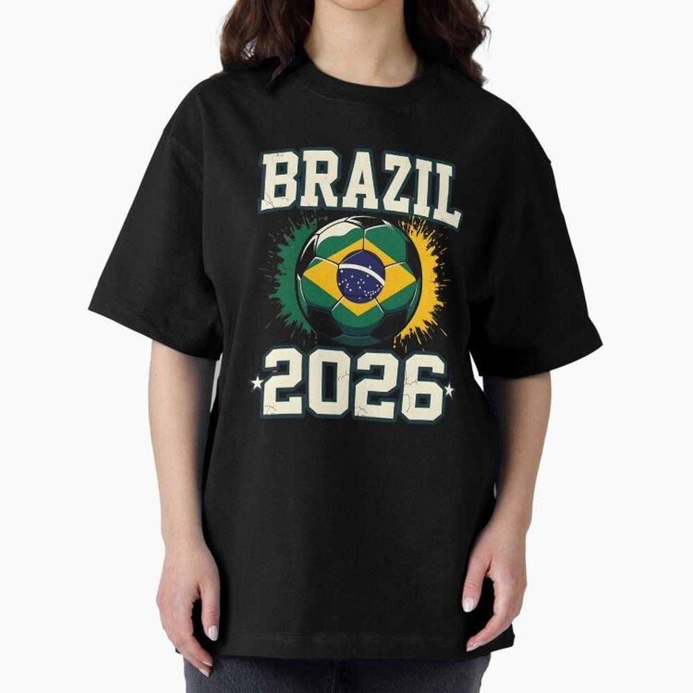 Brazil Soccer Football 2026 Classic T-Shirt Elevate FIFA World Cup 2026 for Fans of Haaland and Portugal, Bringing Retro Football Energy, Iconic Rivalries, Trophy Chase Drama and Stadium Atmosphere; Built for Supporters Chasing Trophy Dreams, Final