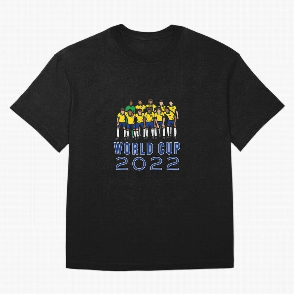 World Cup 2022 Classic T-Shirt Support Your Favorite Stars during FIFA World Cup 2026 Group Stage for Fans of Messi and Cristiano Ronaldo and Argentina, Bringing Championship Spirit, Famous Goals, Roaring Crowds and International Football Unity;