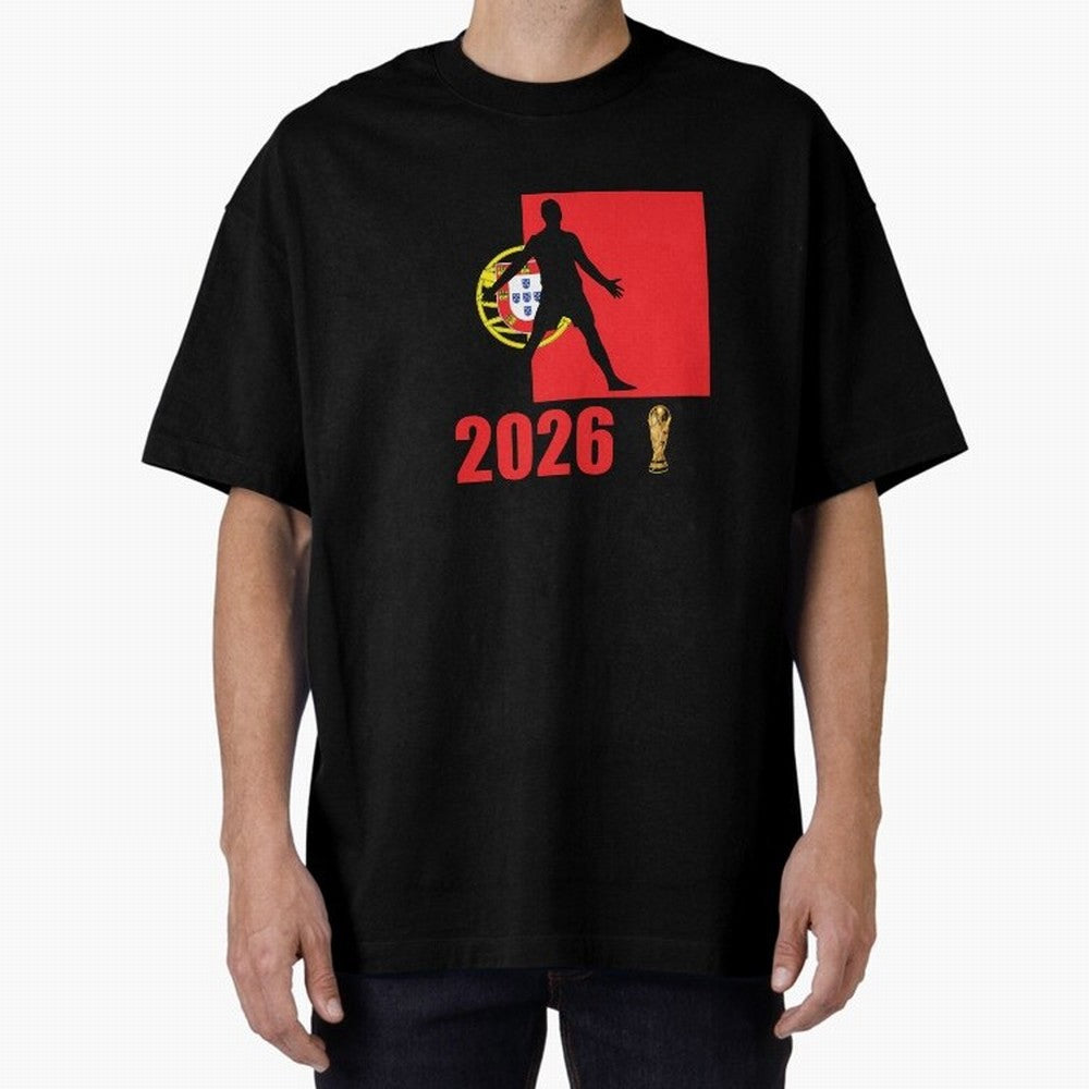 Portugal World Cup 2026 T-Shirt_84815867 Classic T-Shirt Celebrate Global Football Passion for FIFA World Cup 2026 Group Stage, with Cristiano Ronaldo, England, Football History, Final Match Energy, Crowd Noise and Once in a Lifetime Moments; Built