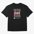 World Cup Unisex, Fifa World Cup, US World Cup Classic T-Shirt Stand Out with Spirit from FIFA World Cup 2026 USA Canada Mexico Spirit, with Argentina and Brazil, Haaland, Global Supporter Spirit, Legendary Goals, National Colors and Tournament