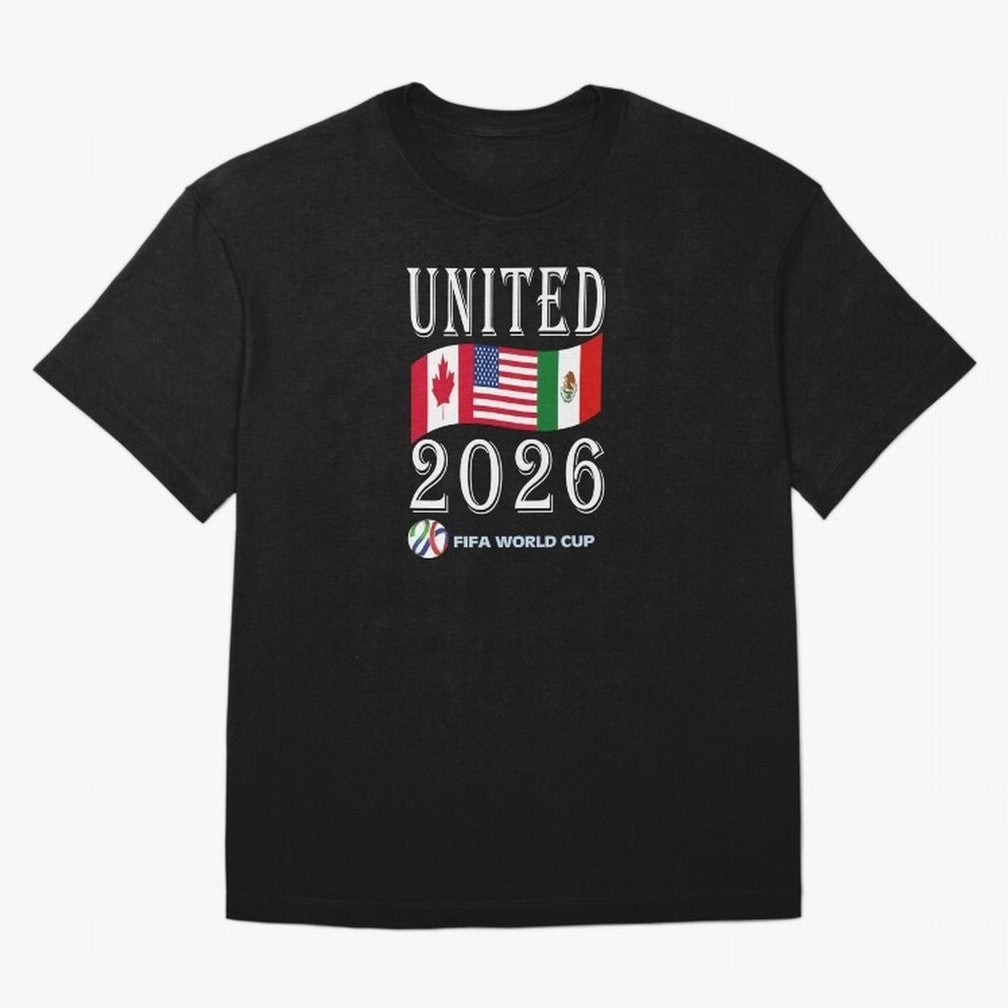 World Cup Unisex, Fifa World Cup, US World Cup Classic T-Shirt Stand Out with Spirit from FIFA World Cup 2026 USA Canada Mexico Spirit, with Argentina and Brazil, Haaland, Global Supporter Spirit, Legendary Goals, National Colors and Tournament