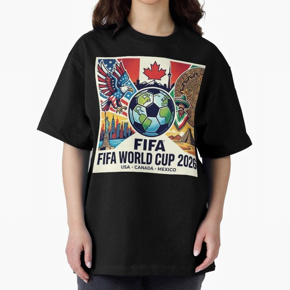 North America United Soccer 2026 Vintage Crest Classic T-Shirt Honor the Football Icons of Match Day Hype around FIFA World Cup 2026 Group Stage, Haaland and Mbappe, Germany, Football History, Final Match Energy, Crowd Noise and Once in a Lifetime