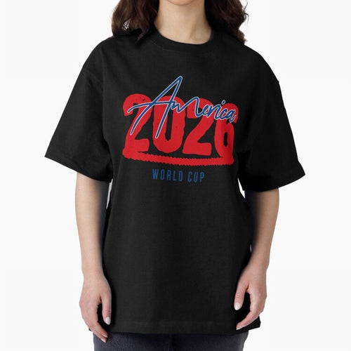 America 2026 Classic T-Shirt Celebrate Classic Football Spirit in Global Football Passion for FIFA World Cup 2026 USA Canada Mexico, Centered on Messi, Neymar and Mbappe, Portugal, Spain and Germany, Championship Spirit, Famous Goals, Roaring