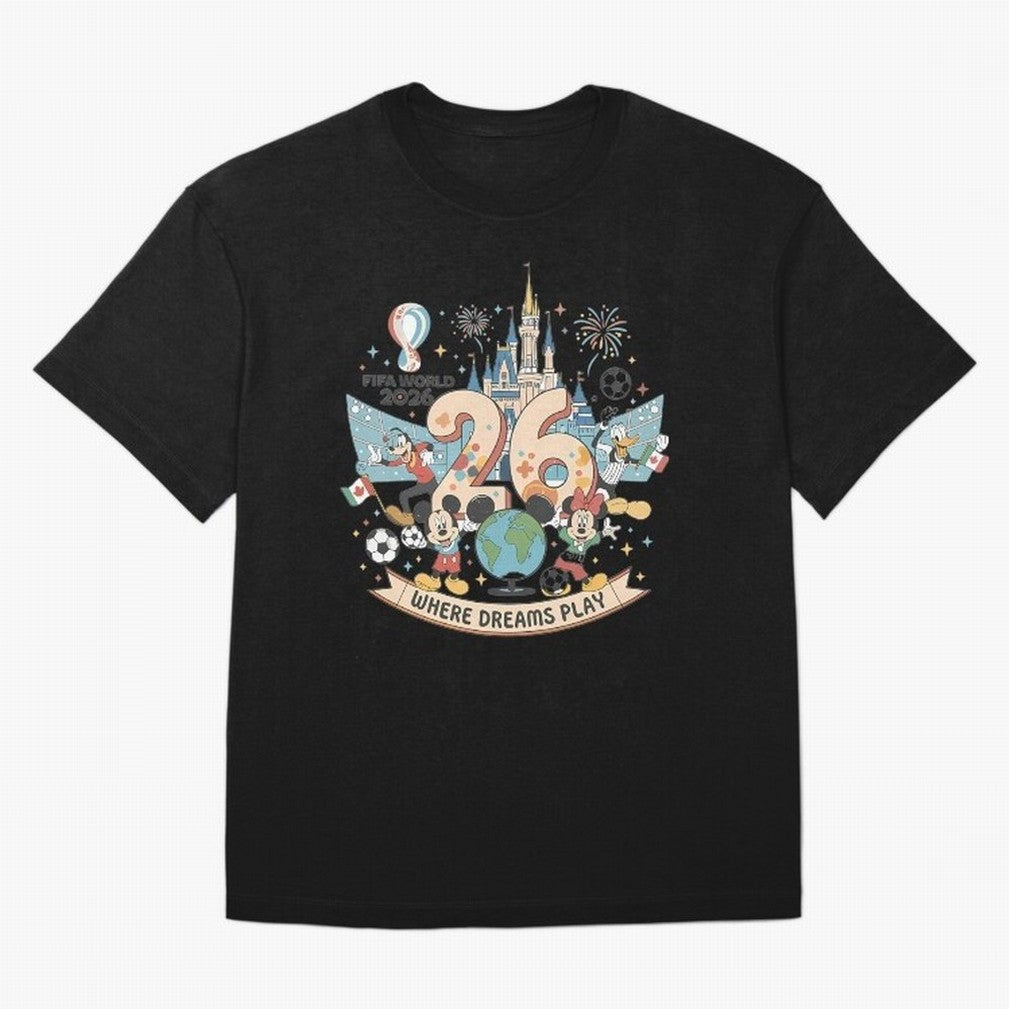 Dreamland Football World Cup26 Classic T-Shirt Join FIFA World Cup 2026 Group Stage for Fans of CR7 and Portugal, Spain and Germany, Bringing Retro Football Energy, Iconic Rivalries, Trophy Chase Drama and Stadium Atmosphere; Perfect for People Who