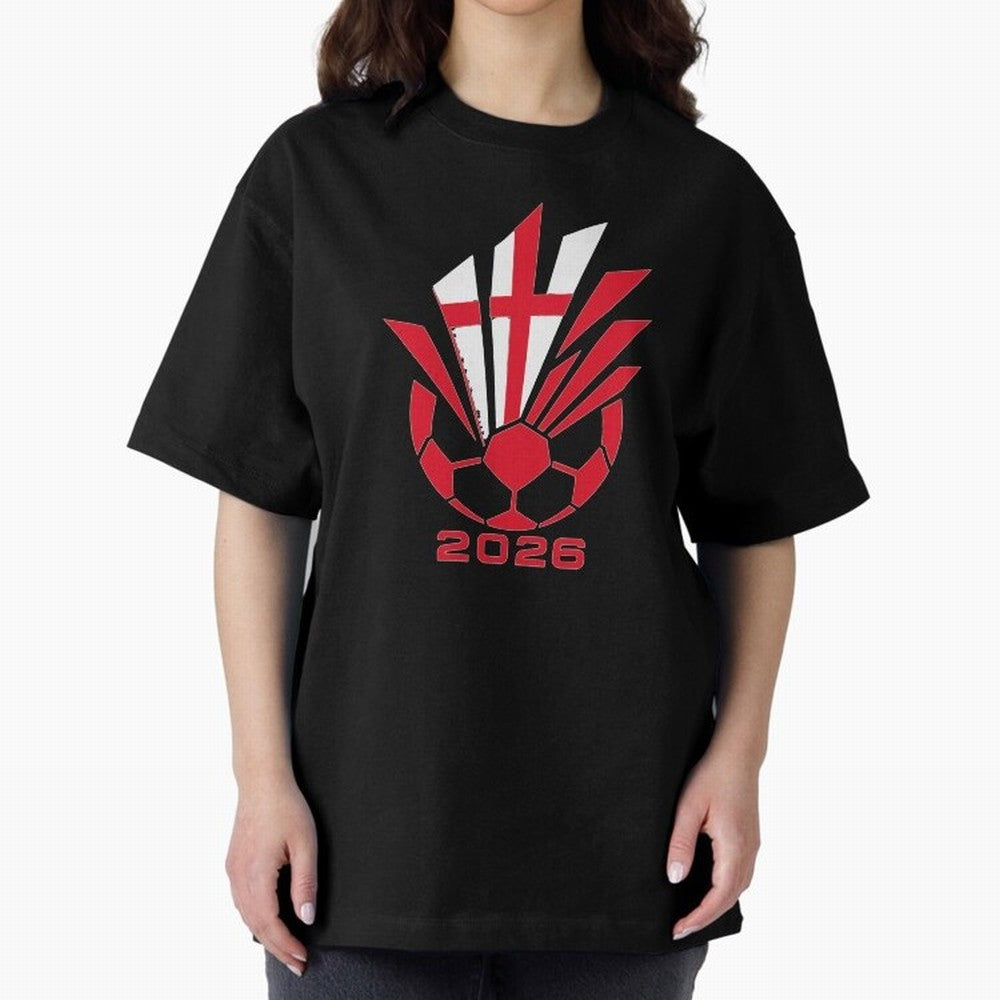 England Soccer 2026 Cross Burst Emblem Classic T-Shirt Represent Fans Who Live for the FIFA World Cup 2026 Group Stage Journey through Cristiano Ronaldo, Haaland and CR7 Highlights, France Pride, Stadium Memories, Football Loyalty, International