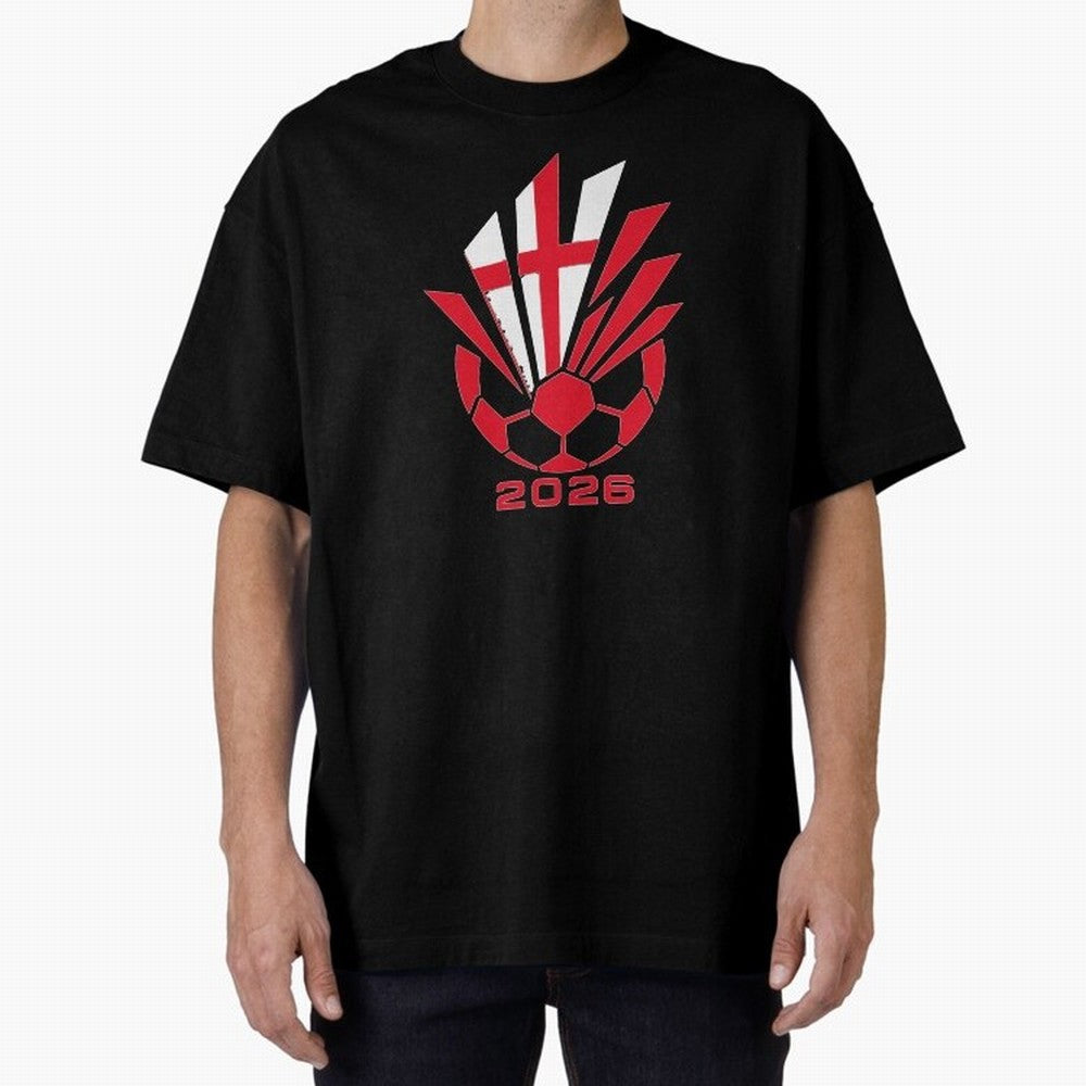 England Soccer 2026 Cross Burst Emblem Classic T-Shirt Represent Fans Who Live for the FIFA World Cup 2026 Group Stage Journey through Cristiano Ronaldo, Haaland and CR7 Highlights, France Pride, Stadium Memories, Football Loyalty, International