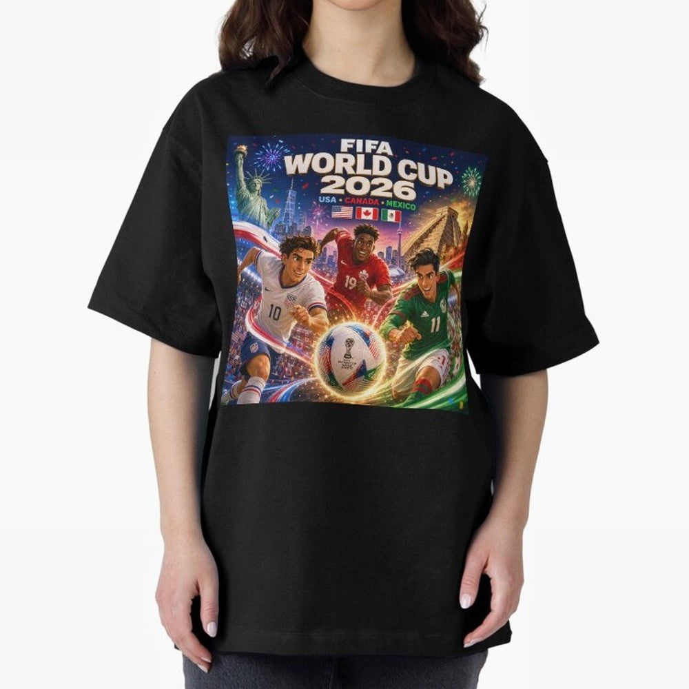 Football Glory 2026 #football 2026 Classic T-Shirt Elevate the FIFA World Cup 2026 Group Stage Journey through Messi and Cristiano Ronaldo Highlights, Spain Pride, Vintage Soccer Flavor, Modern Football Stars, National Flags and Final Night