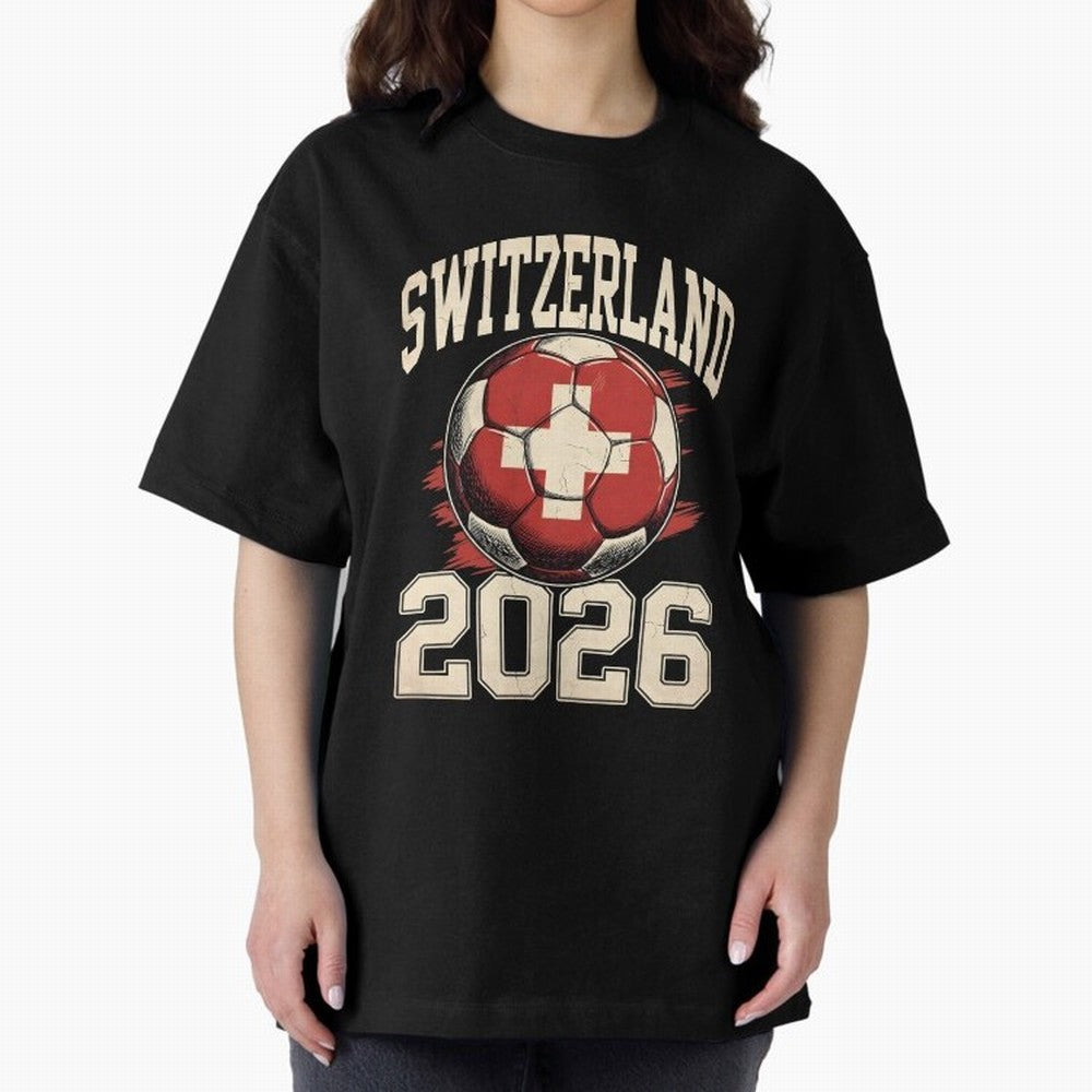 Switzerland 2026 World Cup Classic T-Shirt Treasure FIFA World Cup 2026 USA Canada Mexico Built around Neymar, England, France and Netherlands Energy, Stadium Chants, National Pride, Trophy Dreams and Unforgettable Football Memories; Ideal for Fans
