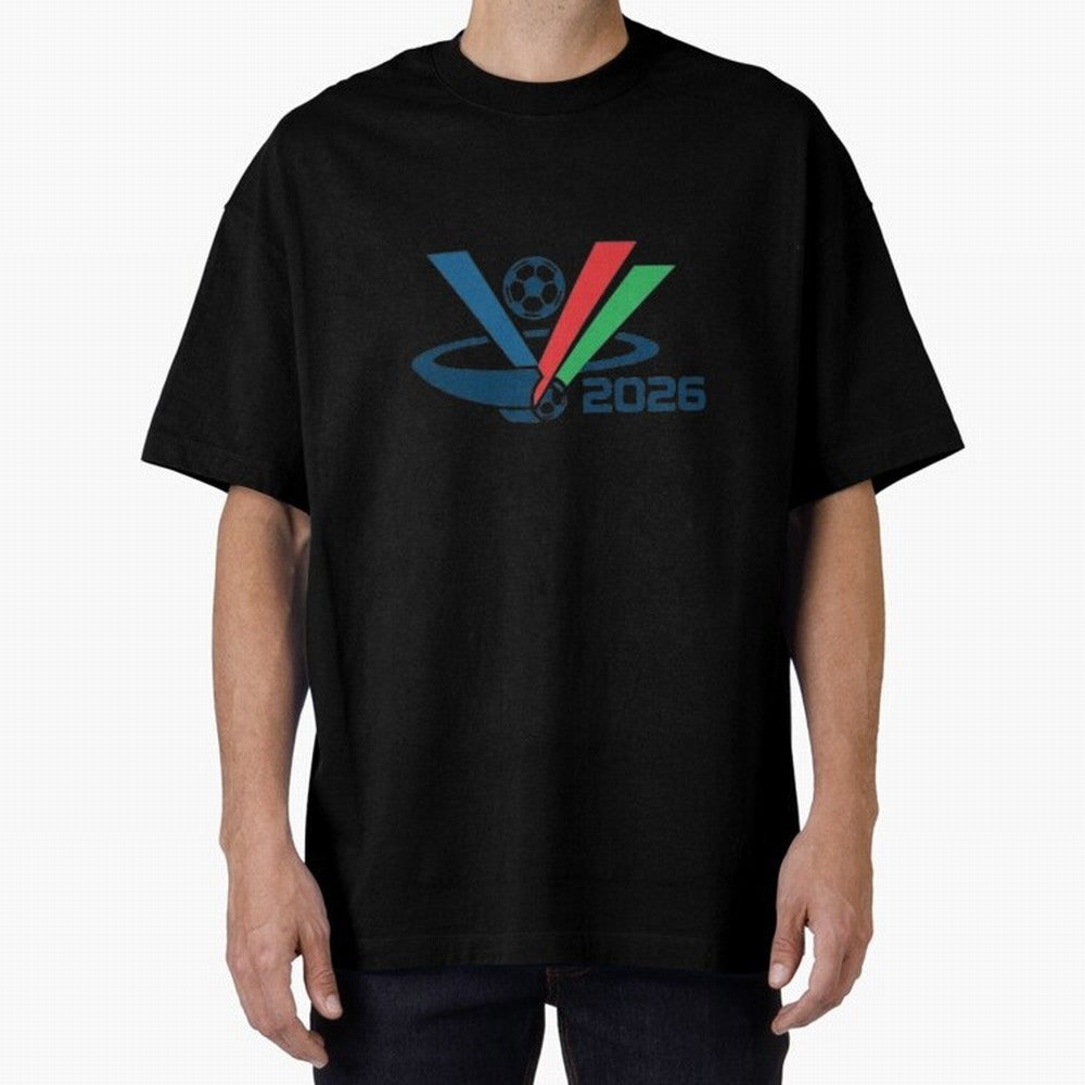 Minimalist FIFA 2026 V-Logo Design Classic T-Shirt Treasure FIFA World Cup 2026 Group Stage Spirit, Connected to Brazil, Portugal and Argentina, Neymar, Sports Nostalgia, International Competition, Famous Players and Unforgettable Victories;