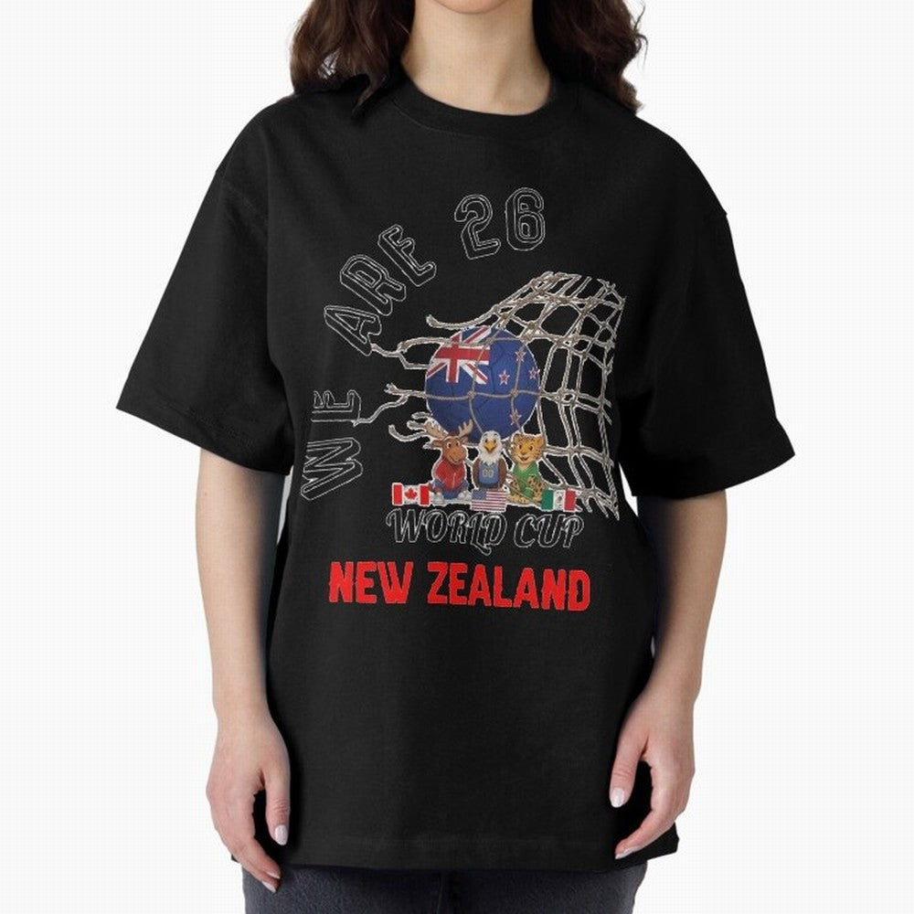 World cup 26 - New Zeland Classic T-Shirt Feel the Roar of Match Day Hype around FIFA World Cup 2026 Group Stage, CR7, England and Germany, Goal Celebration Energy, Supporter Heritage, Football Icons and Worldwide Tournament Joy; Ideal for Fans Who