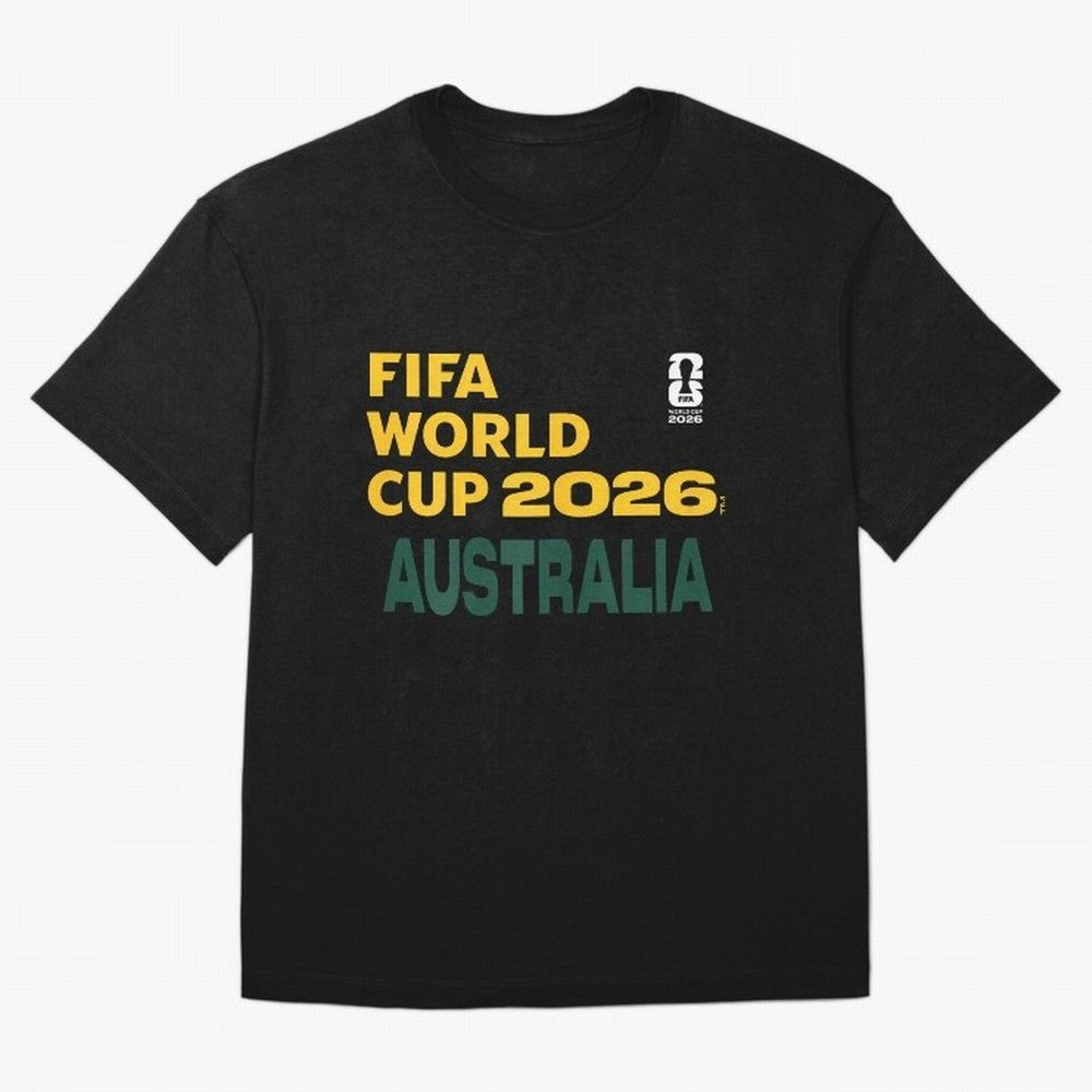 World Cup26 Australia Block Letters Classic T-Shirt Follow the Final Road of the FIFA World Cup 2026 Group Stage Journey through Mbappe and Neymar Highlights, England Pride, Classic Soccer Heritage, Championship Pressure, Fan Loyalty and