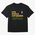 World Cup26 Australia Block Letters Classic T-Shirt Follow the Final Road of the FIFA World Cup 2026 Group Stage Journey through Mbappe and Neymar Highlights, England Pride, Classic Soccer Heritage, Championship Pressure, Fan Loyalty and