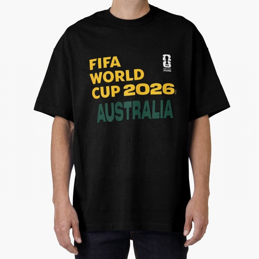 World Cup26 Australia Block Letters Classic T-Shirt Follow the Final Road of the FIFA World Cup 2026 Group Stage Journey through Mbappe and Neymar Highlights, England Pride, Classic Soccer Heritage, Championship Pressure, Fan Loyalty and