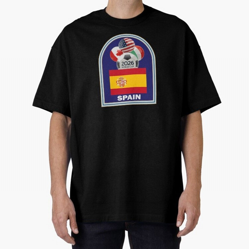 Spain 2026 Soccer T-shirt Classic T-Shirt Live for the Drama of FIFA World Cup 2026 for Fans of Neymar and Brazil, Bringing Fan Favorite Moments, National Team Passion, Big Match Drama and Soccer History; Ideal for Fans Who Follow Messi, Cristiano