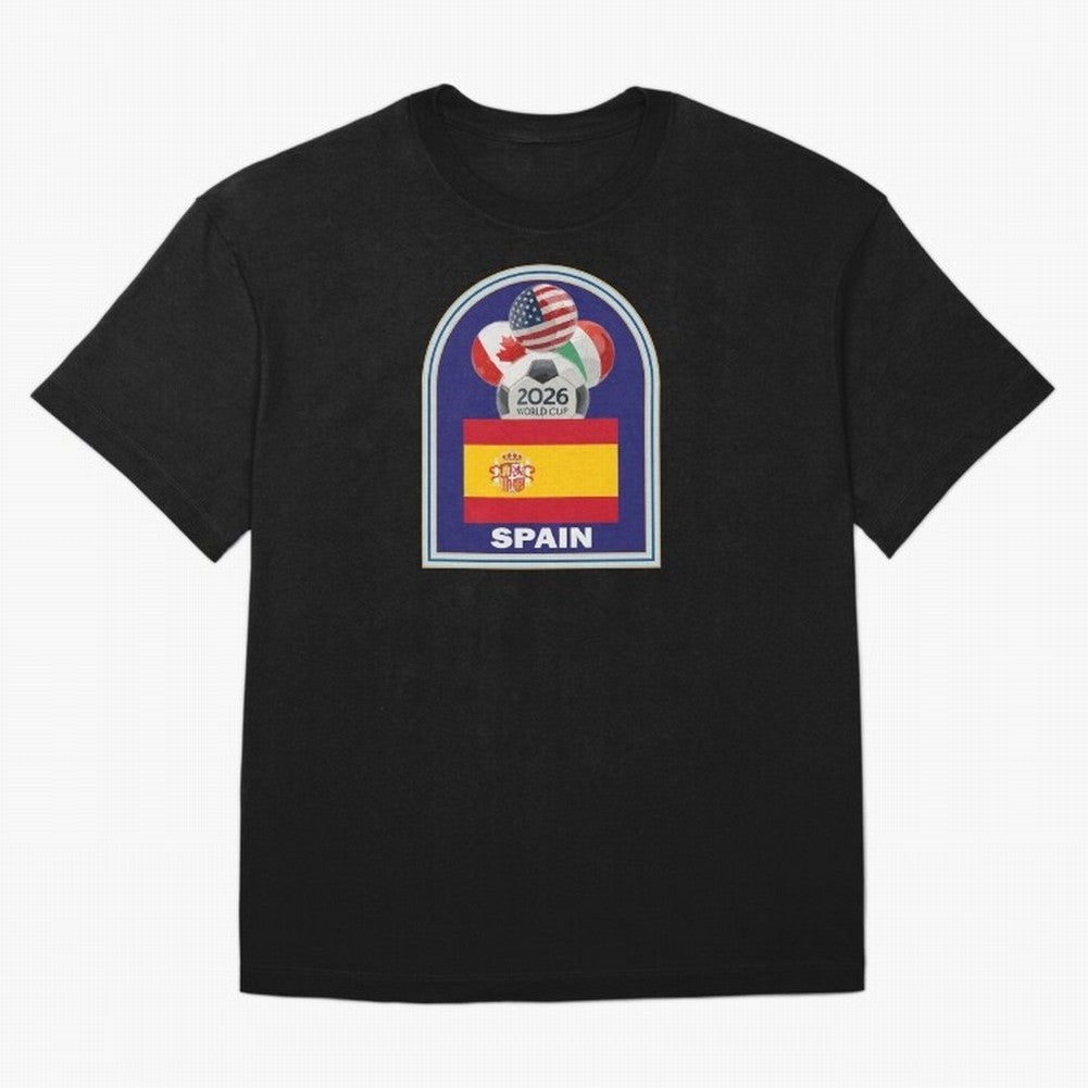 Spain 2026 Soccer T-shirt Classic T-Shirt Live for the Drama of FIFA World Cup 2026 for Fans of Neymar and Brazil, Bringing Fan Favorite Moments, National Team Passion, Big Match Drama and Soccer History; Ideal for Fans Who Follow Messi, Cristiano