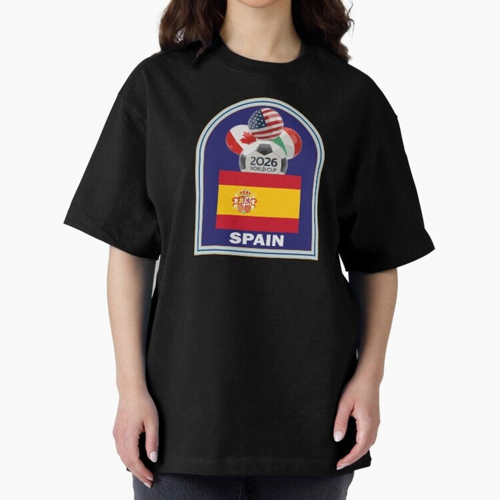 Spain 2026 Soccer T-shirt Classic T-Shirt Live for the Drama of FIFA World Cup 2026 for Fans of Neymar and Brazil, Bringing Fan Favorite Moments, National Team Passion, Big Match Drama and Soccer History; Ideal for Fans Who Follow Messi, Cristiano