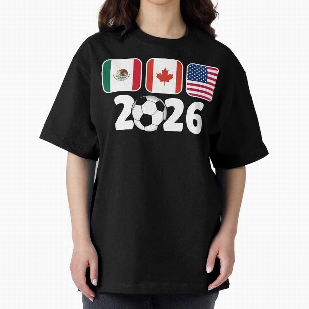 2026 World Cup North America Emblem Retro Classic T-Shirt Celebrate the Road through the FIFA World Cup 2026 Group Stage Journey through Haaland Highlights, Spain and Netherlands Pride, Sports Nostalgia, International Competition, Famous Players