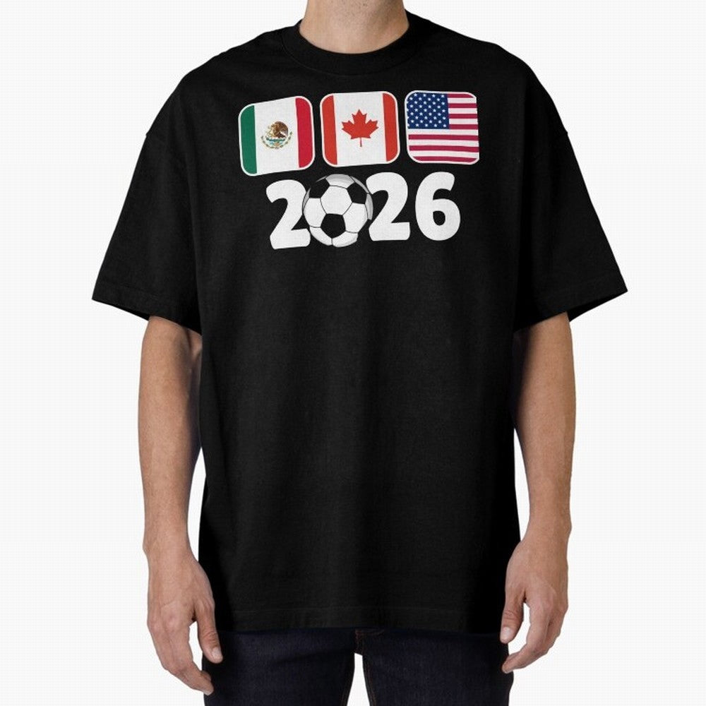 2026 World Cup North America Emblem Retro Classic T-Shirt Celebrate the Road through the FIFA World Cup 2026 Group Stage Journey through Haaland Highlights, Spain and Netherlands Pride, Sports Nostalgia, International Competition, Famous Players