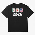 2026 World Cup North America Emblem Retro Classic T-Shirt Celebrate the Road through the FIFA World Cup 2026 Group Stage Journey through Haaland Highlights, Spain and Netherlands Pride, Sports Nostalgia, International Competition, Famous Players