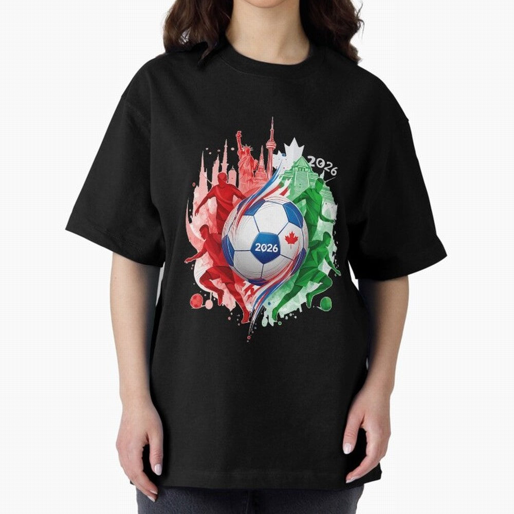 Internation Unity 2026 Classic T-Shirt Experience the Global Stage of the FIFA World Cup 2026 Journey through Messi and Cristiano Ronaldo Highlights, Germany Pride, Stadium Chants, National Pride, Trophy Dreams and Unforgettable Football Memories;