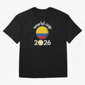 Columbia Flag World Cup 2026 Soccer Design ¨C Columbian Football Futbol Classic T-Shirt Represent the Passion of FIFA World Cup 2026 USA Canada Mexico Driven by Haaland and Mbappe, England, France and Netherlands Energy, Football History, Final