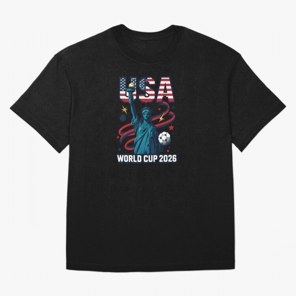 Official USA World Cup 2026 Merchandise Classic T-Shirt Celebrate the Magic of FIFA World Cup 2026 USA Canada Mexico Featuring Mbappe, England, France and Netherlands Energy, Retro Football Energy, Iconic Rivalries, Trophy Chase Drama and Stadium