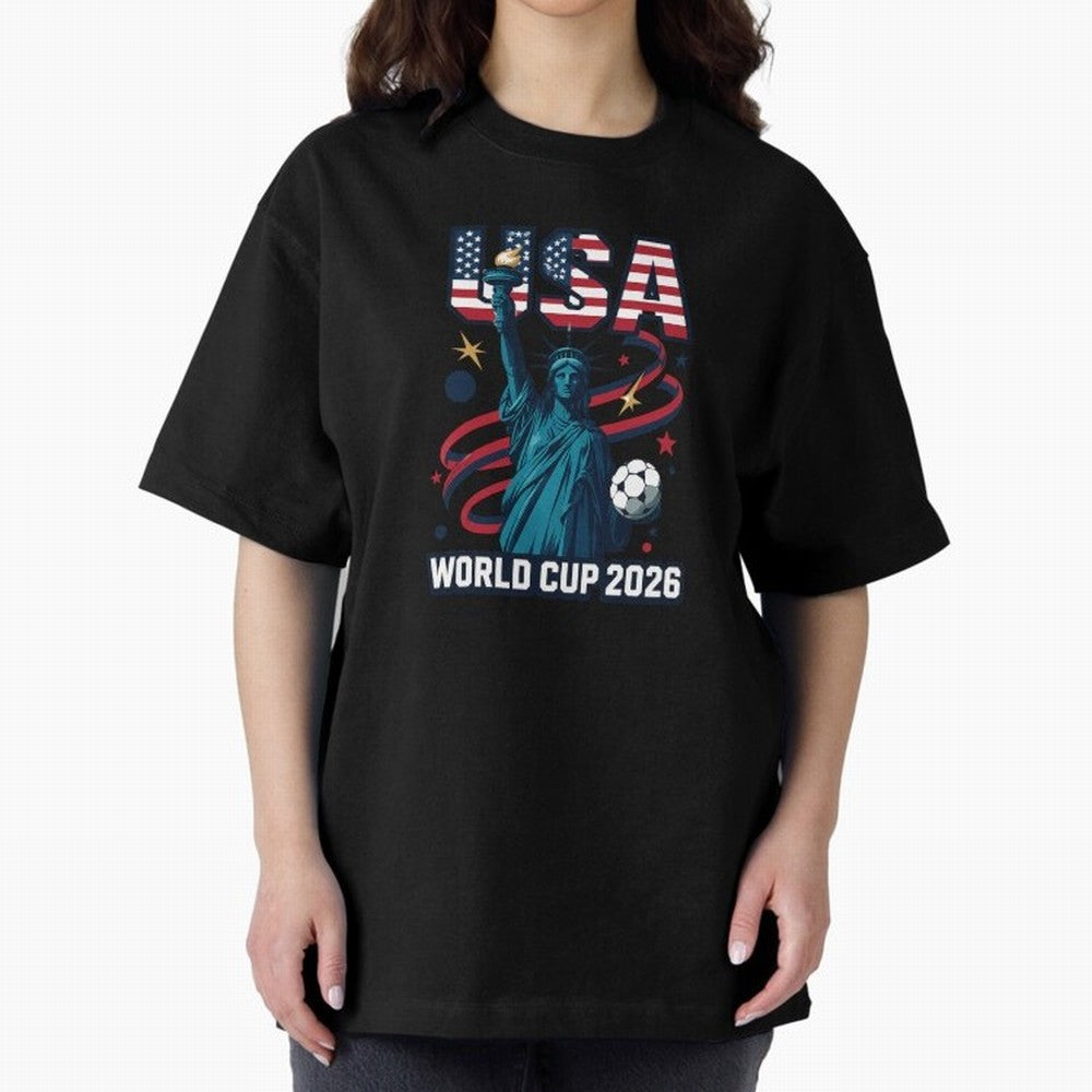 Official USA World Cup 2026 Merchandise Classic T-Shirt Celebrate the Magic of FIFA World Cup 2026 USA Canada Mexico Featuring Mbappe, England, France and Netherlands Energy, Retro Football Energy, Iconic Rivalries, Trophy Chase Drama and Stadium