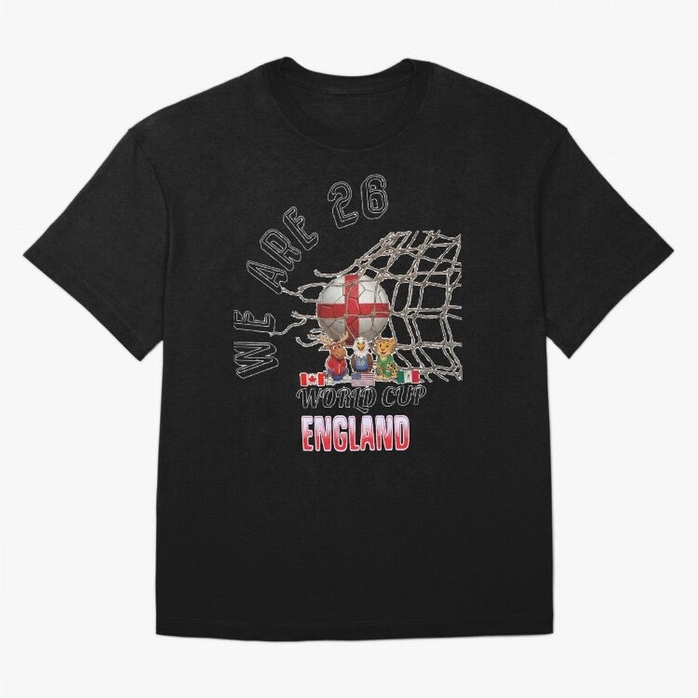 World cup 26 - England Classic T-Shirt Follow FIFA World Cup 2026 Group Stage for Fans of Neymar, Haaland and Cristiano Ronaldo and Spain and Netherlands, Bringing Goal Celebration Energy, Supporter Heritage, Football Icons and Worldwide Tournament