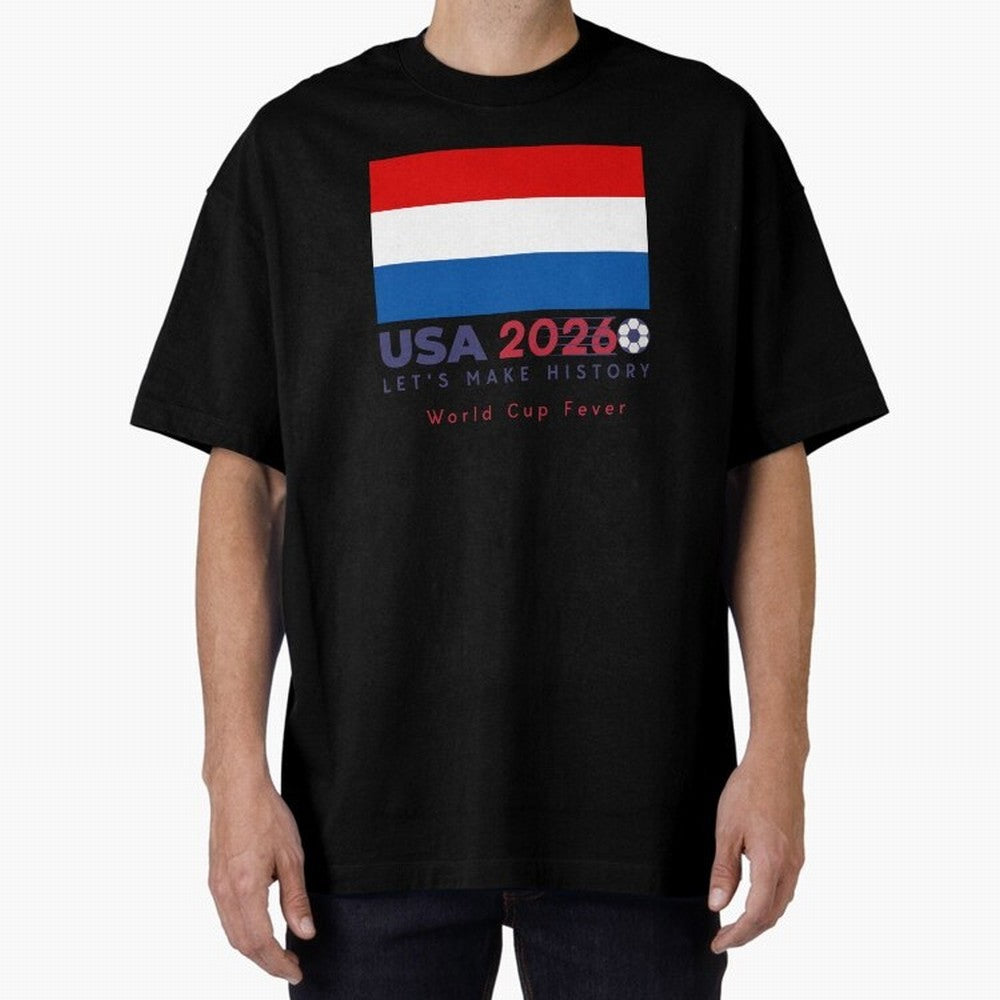 USA 2026 World Cup Americas football. Classic T-Shirt Enjoy FIFA World Cup 2026 Group Stage Driven by Mbappe and Neymar, Netherlands Energy, Global Supporter Spirit, Legendary Goals, National Colors and Tournament Celebration; Made for Die Hard