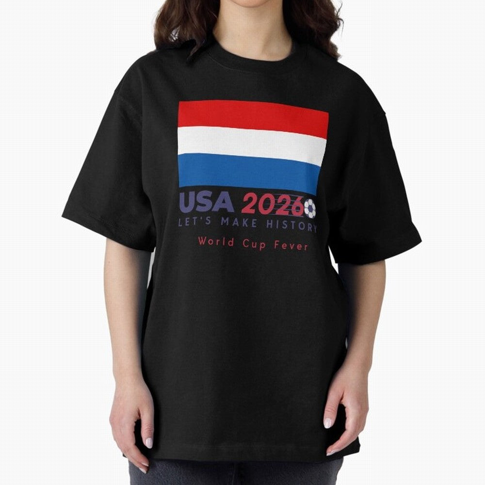 USA 2026 World Cup Americas football. Classic T-Shirt Enjoy FIFA World Cup 2026 Group Stage Driven by Mbappe and Neymar, Netherlands Energy, Global Supporter Spirit, Legendary Goals, National Colors and Tournament Celebration; Made for Die Hard