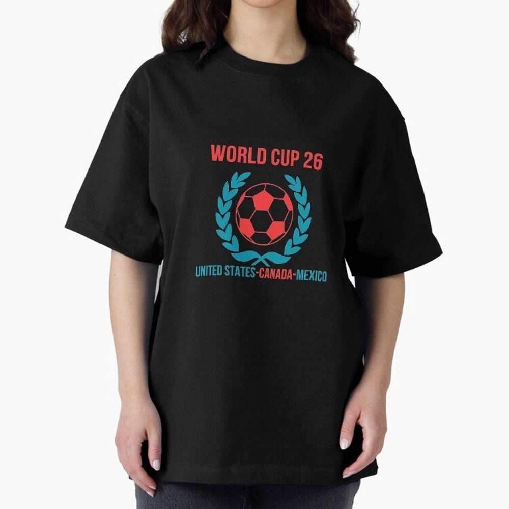 World Cup 2026 United States Canada Mexico Soccer Logo Classic T-Shirt Support Your Favorite Stars during FIFA World Cup 2026 with Cristiano Ronaldo, Haaland and CR7, Argentina Energy, Champion Mindset, Group Stage Buzz, Knockout Tension and