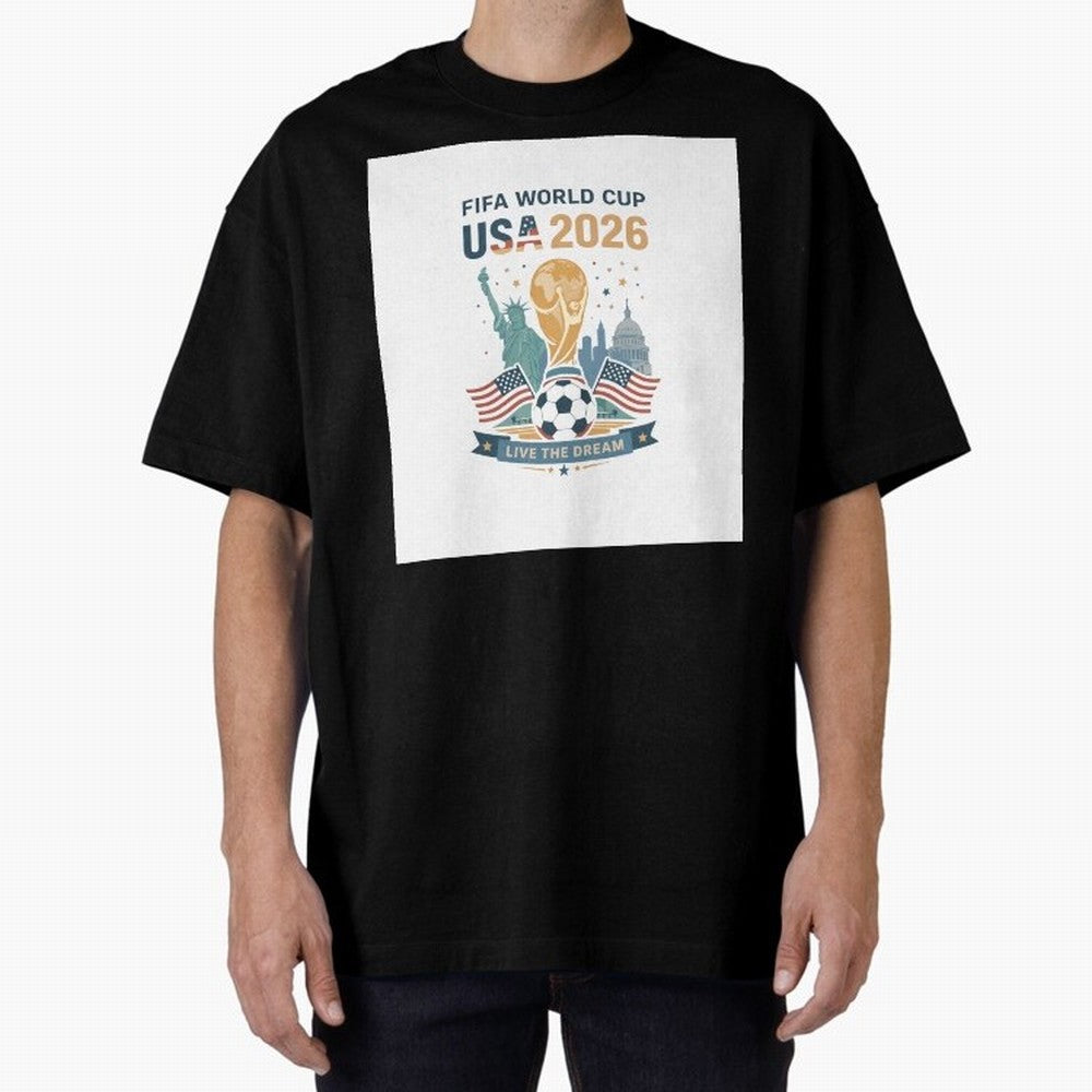 Fifa World Cup USA 2026 Classic T-Shirt Feel the Roar of FIFA World Cup 2026 Group Stage for Fans of Cristiano Ronaldo and Brazil, Bringing Game Day Rituals, Football Legends, Country Pride and the Road to the Final; Created for Match Day Parties,
