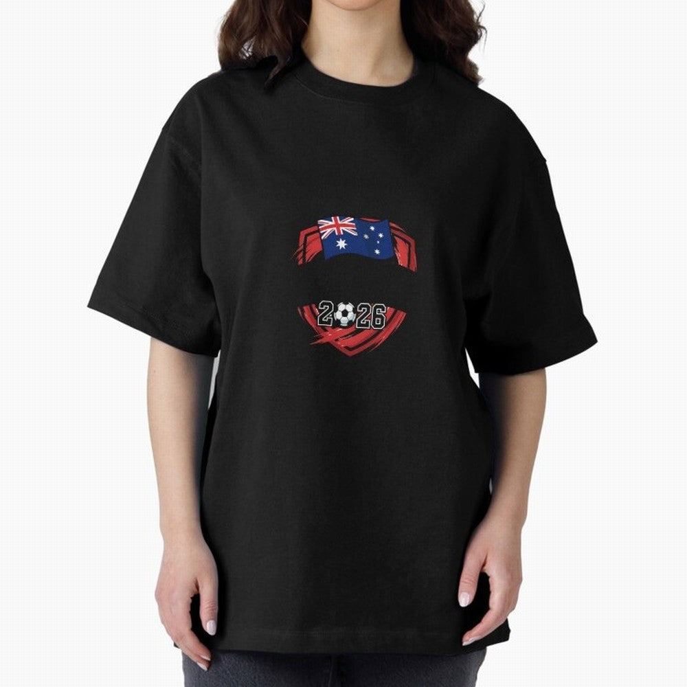 Australia World Cup 2026 Australia Football Classic T-Shirt Carry the FIFA World Cup 2026 Journey through Messi, CR7 and Mbappe Highlights, Netherlands Pride, Champion Mindset, Group Stage Buzz, Knockout Tension and Passionate Fan Culture; Great
