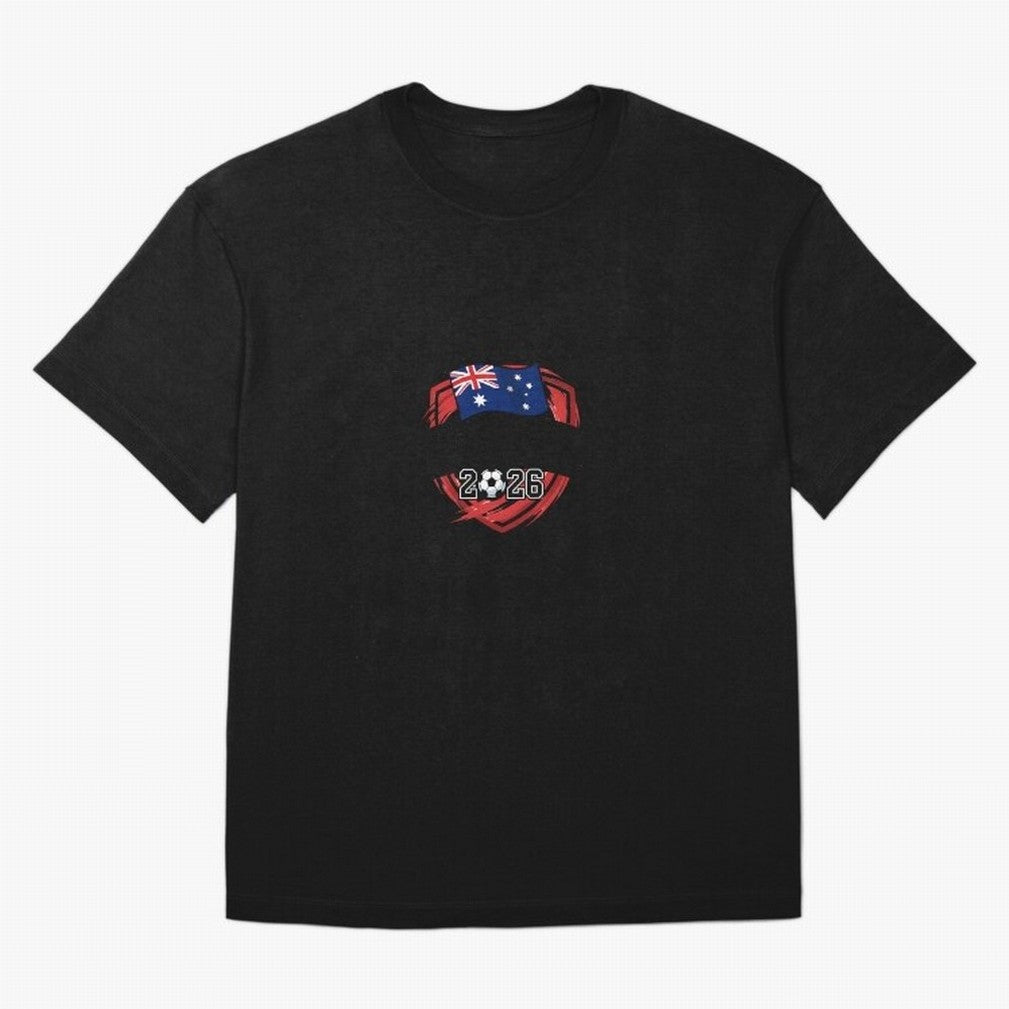 Australia World Cup 2026 Australia Football Classic T-Shirt Carry the FIFA World Cup 2026 Journey through Messi, CR7 and Mbappe Highlights, Netherlands Pride, Champion Mindset, Group Stage Buzz, Knockout Tension and Passionate Fan Culture; Great
