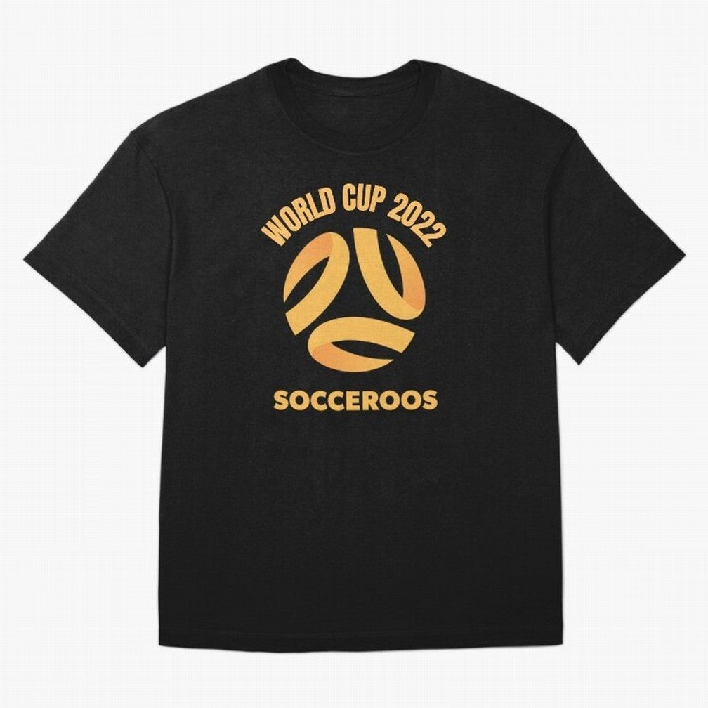 Socceroos World Cup 2022 Australia Classic T-Shirt Represent the Passion of FIFA World Cup 2026 USA Canada Mexico for Fans of Messi, CR7 and Mbappe and England, France and Netherlands, Bringing Global Supporter Spirit, Legendary Goals, National