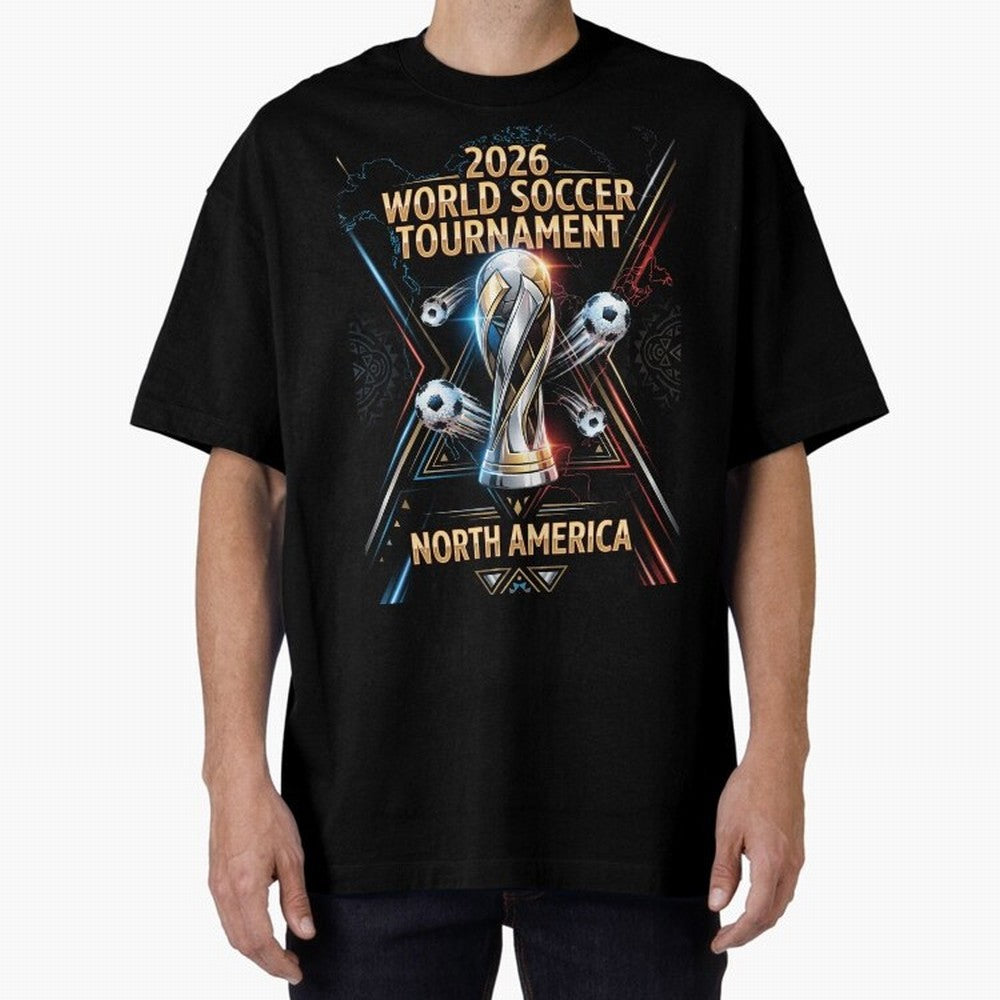 2026 FIFA Classic T-Shirt Bring World Football Passion into Global Football Passion for FIFA World Cup 2026 USA Canada Mexico, Inspired by Mbappe and Neymar, England, France and Netherlands, Soccer Culture, Superstar Moments, National Team Dreams