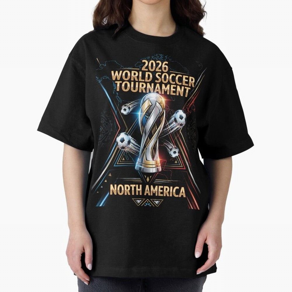 2026 FIFA Classic T-Shirt Bring World Football Passion into Global Football Passion for FIFA World Cup 2026 USA Canada Mexico, Inspired by Mbappe and Neymar, England, France and Netherlands, Soccer Culture, Superstar Moments, National Team Dreams