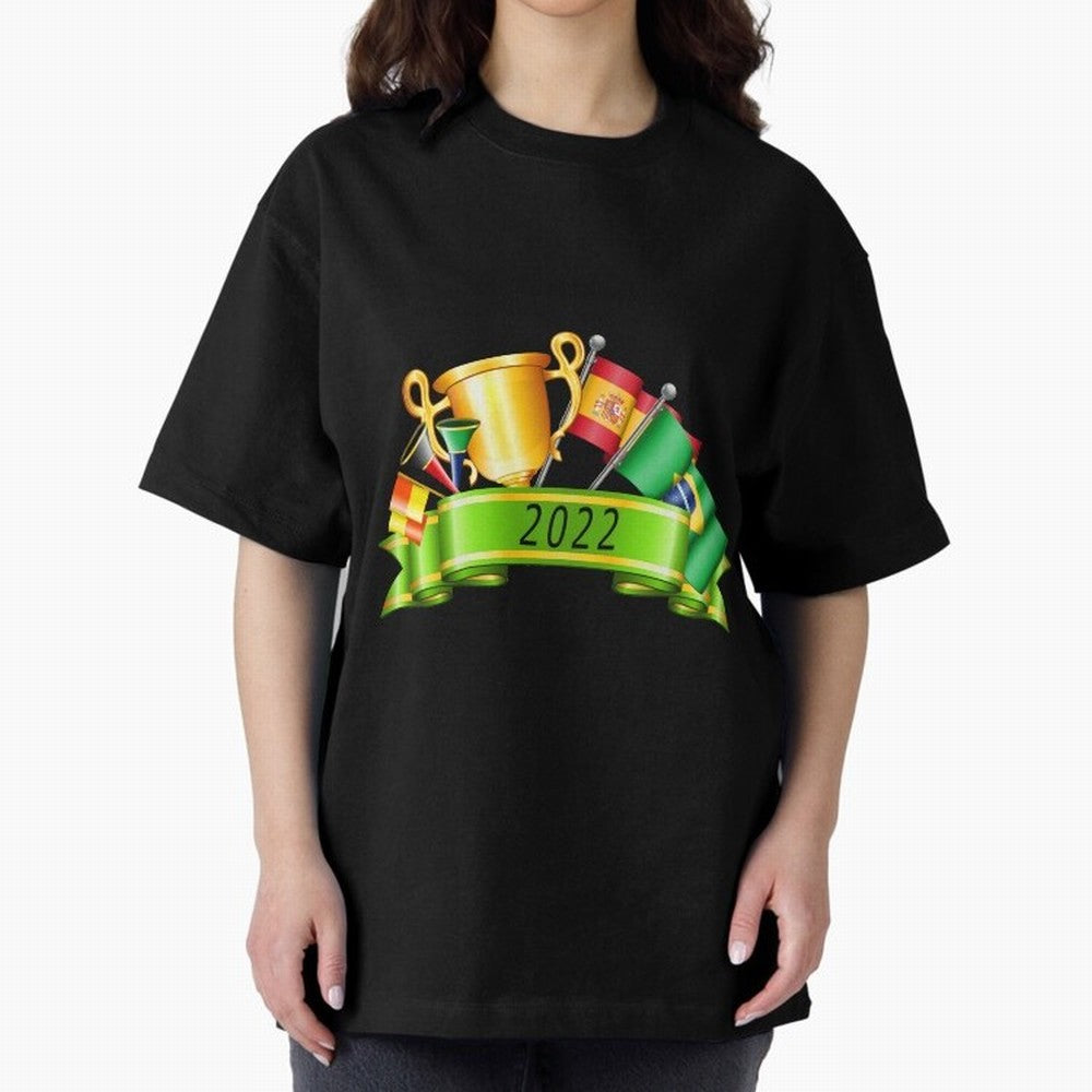 World Cup 2022 Qatar Spain Brazil Classic T-Shirt Show Support during Global Football Passion for FIFA World Cup 2026, Built around Neymar, England and Germany, Stadium Memories, Football Loyalty, International Chants and Championship Tradition;
