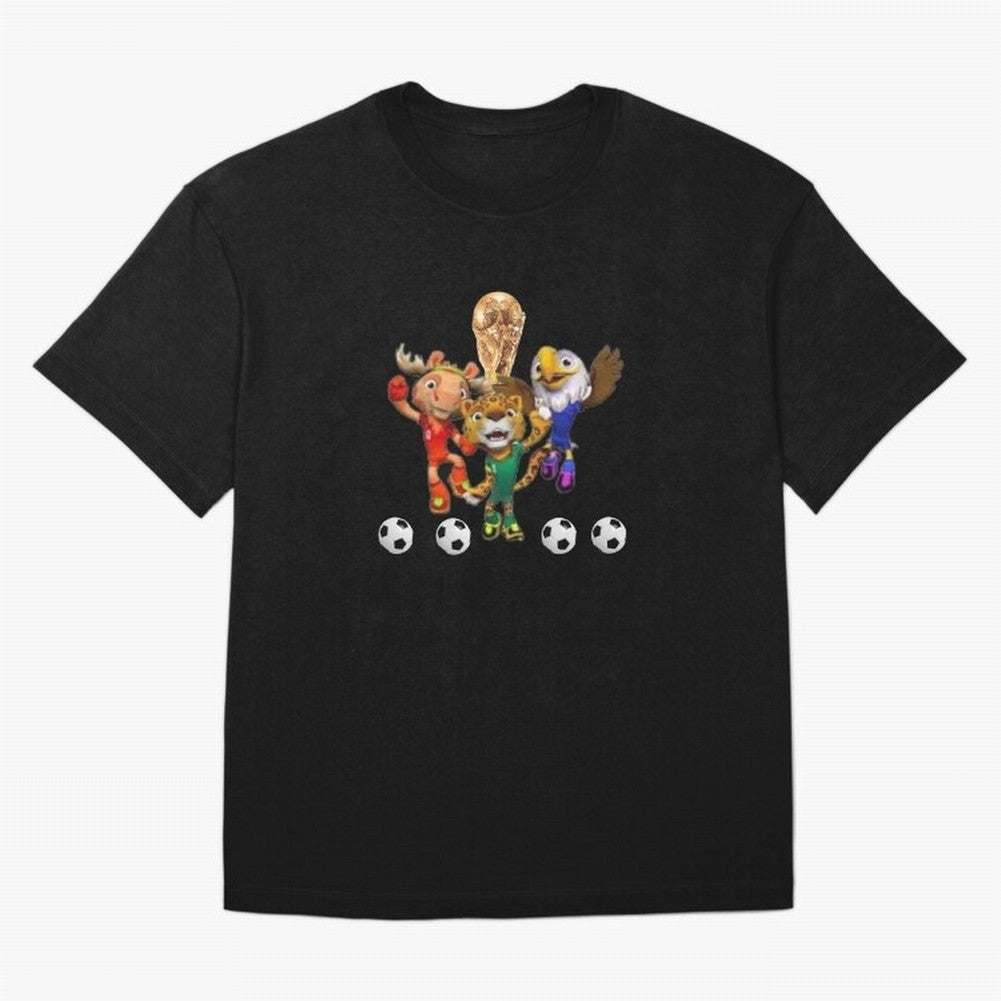 World Cup Mascot Classic T-Shirt Celebrate Global Passion for Match Day Hype around FIFA World Cup 2026 Group Stage, Neymar, England and Germany, Football Passion, Legendary Performances, Festival Vibes and Supporter Community; Made for Collectors