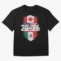 Glitched United 2026 - North America Emblem Classic T-Shirt Celebrate Classic Football Spirit in FIFA World Cup 2026 for Fans of Messi, Neymar and Mbappe and Netherlands, Bringing Match Day Excitement, Supporter Culture, Golden Goals and Global